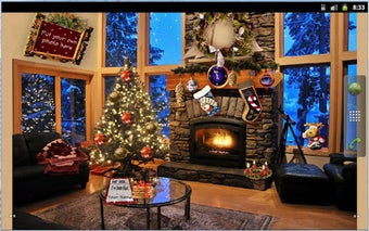 Imagen 2 para Christmas Fireplace LWP