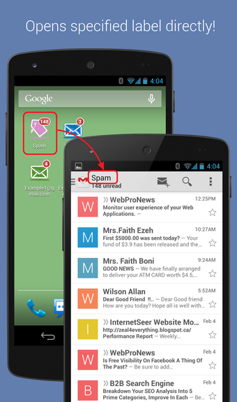 Image 1 for Unread Badge (for Gmail)