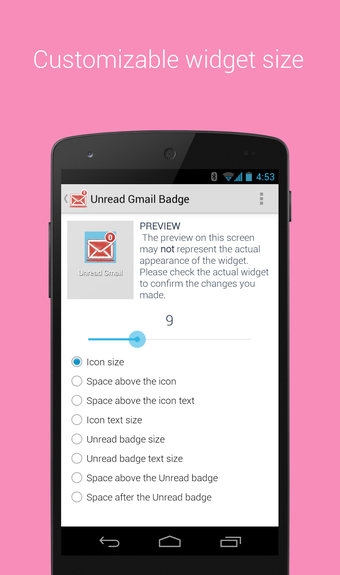 Image 7 for Unread Badge (for Gmail)