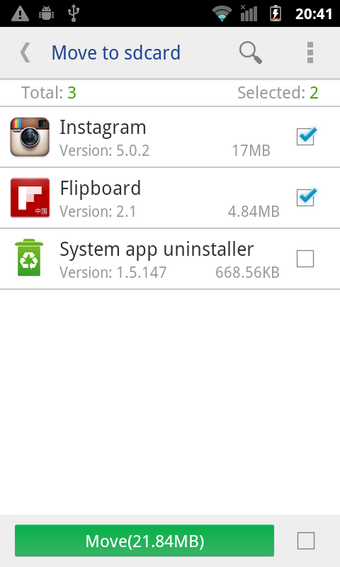 Imagen 4 para Move app to SD card