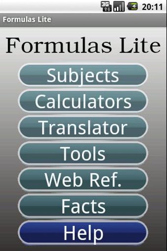 Image 0 for Formulas Lite