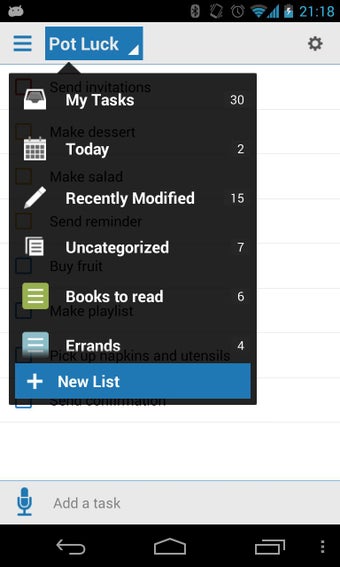 Image 0 for Tasks: Astrid To-Do List …
