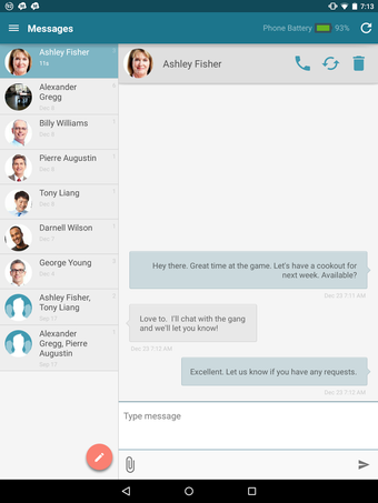Image 1 for SMS from Tablet & MMS Tex…