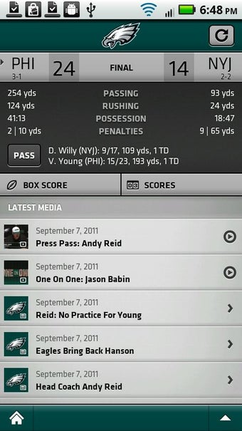 Imagen 3 para Eagles Official Mobile