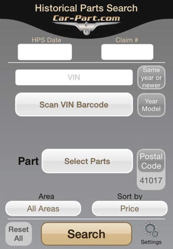 Imagen 0 para Historical Part Search by…