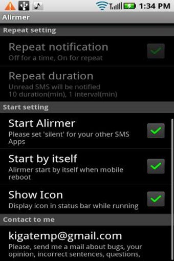 Image 1 for Alirmer (SMS/MMS)