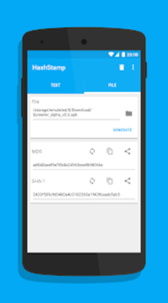 Imagen 1 para HashStamp MD5 & SHA1 Chec…