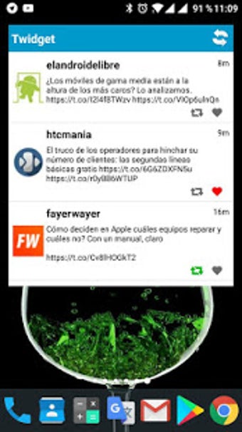 Imagen 2 para Twidget for Twitter