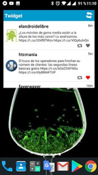 Imagen 1 para Twidget for Twitter