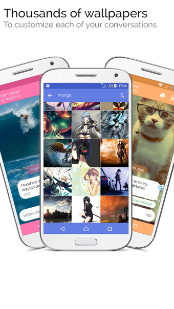 Imagen 1 para Mood Messenger - SMS & MM…