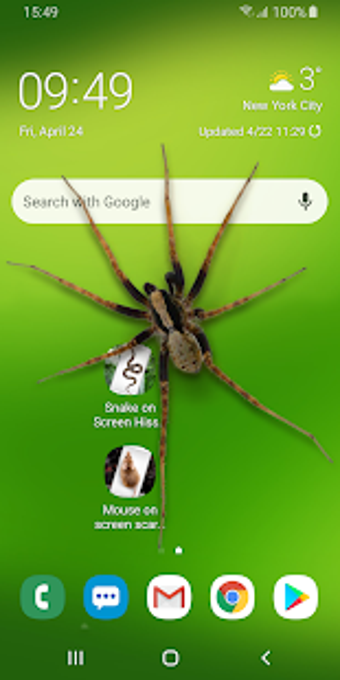 Image 0 for Spider in Phone Funny Jok…