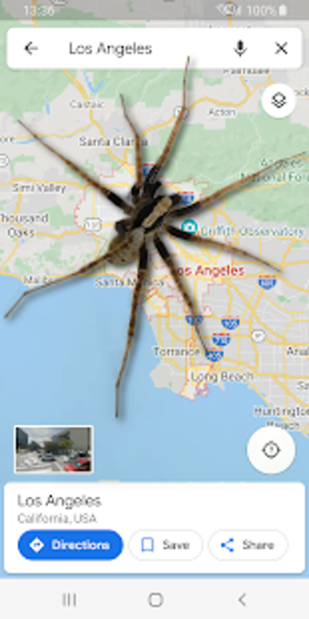 Image 1 for Spider in Phone Funny Jok…