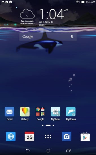 Imagen 0 para ASUS MyOcean (Live wallpa…