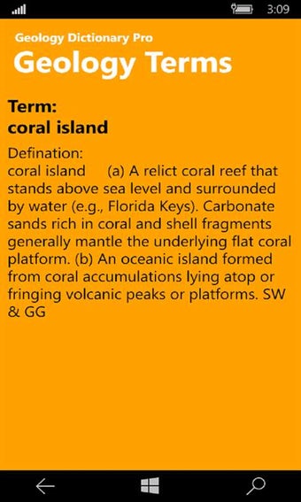 Image 1 for Geology Dictionary Pro fo…