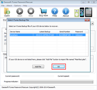 Image 4 for Daossoft iTunes Password …