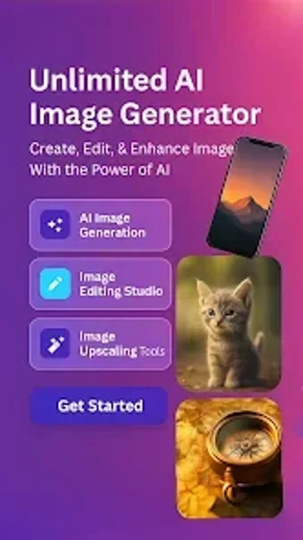 Imagen 0 para Unlimited AI Image Genera…