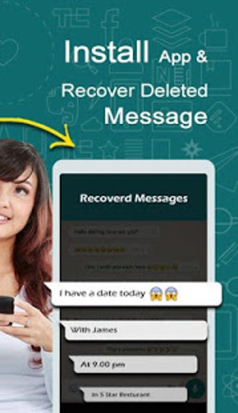 Image 2 for WhatsRecover: View Delete…