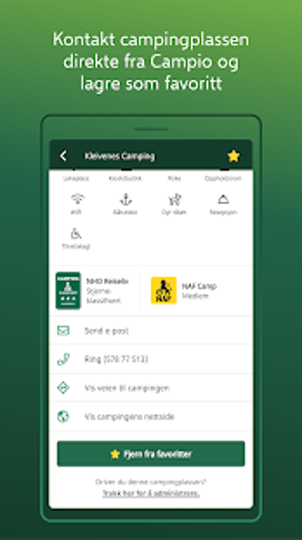 Image 1 for Campio - camping i Norge