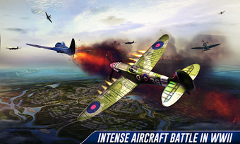 Imagen 1 para WW2 War Plane Dog Fight A…