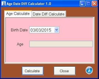 Image 0 for Age Date Diff Calculator