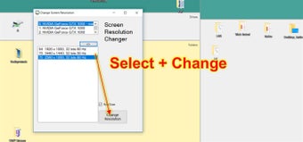 Imagen 1 para Resolution Changer for Wi…