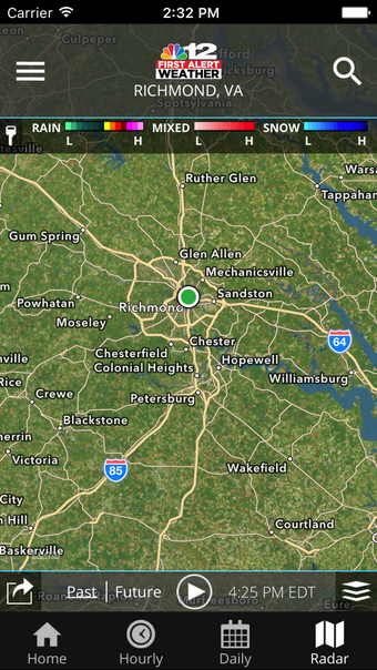 Imagen 0 para NBC12 First Alert Weather