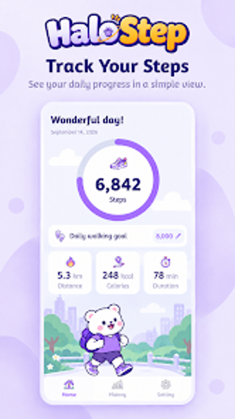 Imagen 0 para HaloStep: Walking Tracker