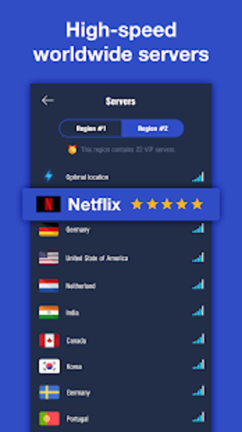 Image 3 for UltraShark VPN - Free Pro…