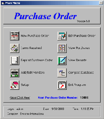 Image 0 for Purchase Order Software