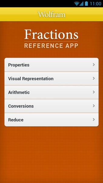 Imagen 2 para Fractions Reference App