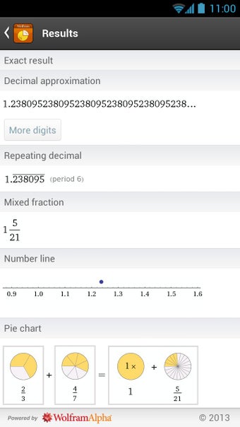 Imagen 3 para Fractions Reference App