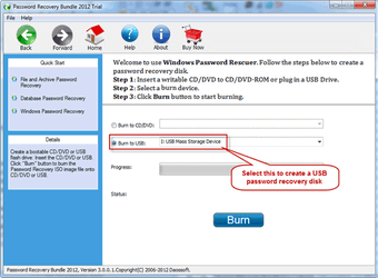 Imagen 4 para Daossoft Password Rescuer…
