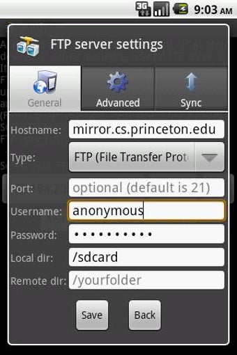Image 1 for AndFTP Pro