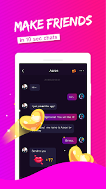 Imagen 2 para Samra: Video Chat Room