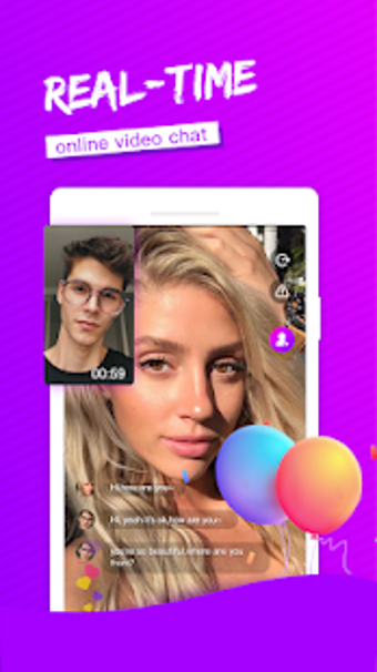 Imagen 2 para Samra: Video Chat Room