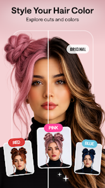 Image 0 for AI Hairstyle  Haircut Try…