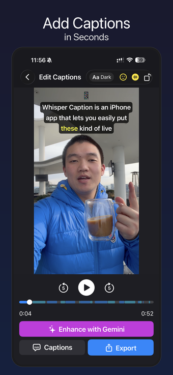 Image 0 for Whisper Caption