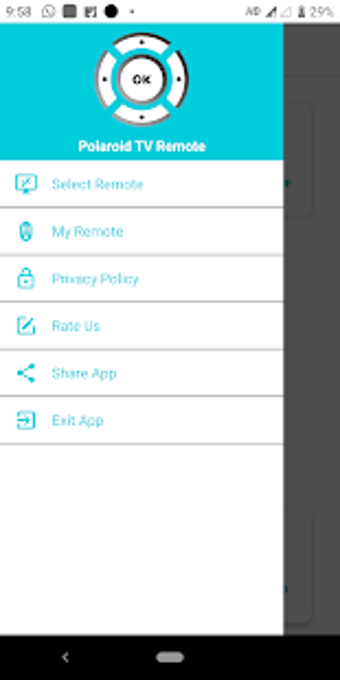 Imagen 1 para Remote for Polaroid TV
