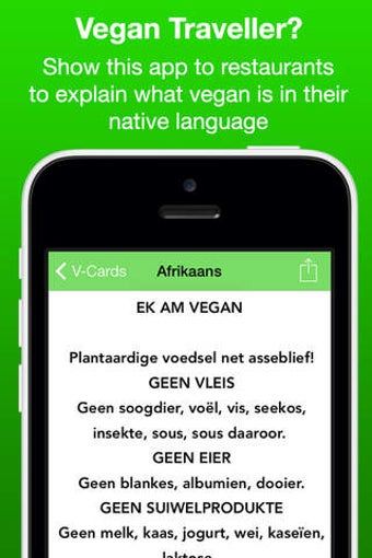 Image 0 for V Cards: Vegan Abroad