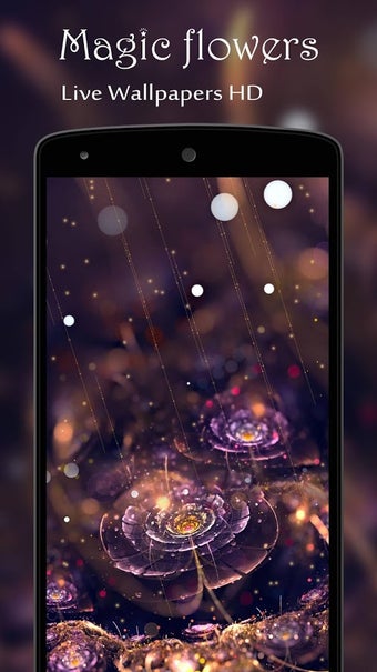 Image 0 for Magic flowers Live Wallpa…