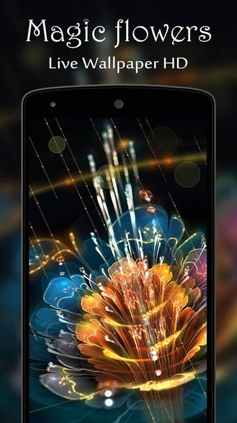 Image 2 for Magic flowers Live Wallpa…