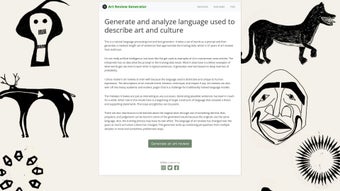 Image 0 for Artreviewgenerator