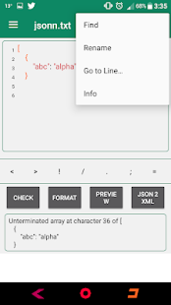 Imagen 1 para Json Editor, Json Formatt…