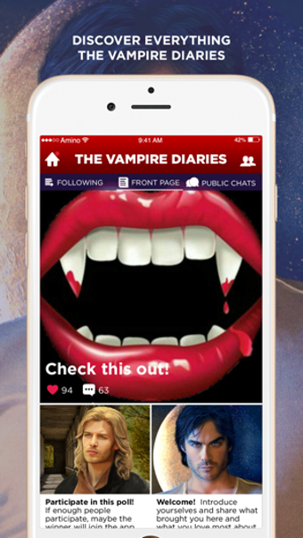 Image 3 for Amino for: The Vampire Di…