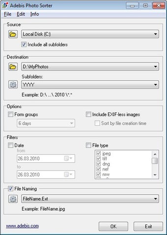 Image 0 for Adebis Photo Sorter