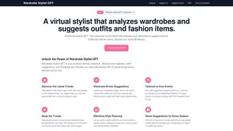 Image 0 for Wardrobe Stylist GPT