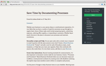 Imagen 3 para Evernote Web Clipper