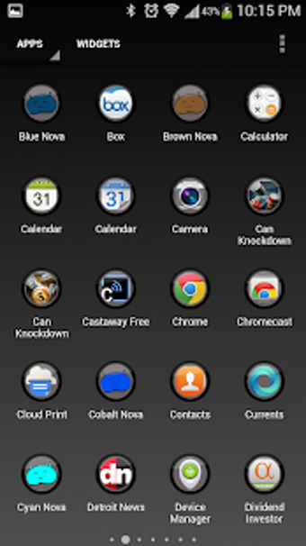 Image 1 for Black Theme Nova