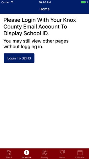 Image 0 for SDHS App
