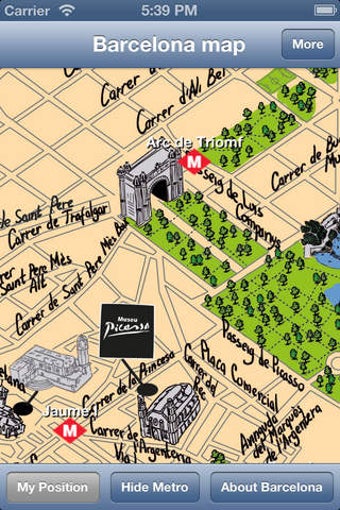 Image 0 for Barcelona Offline Map Gui…